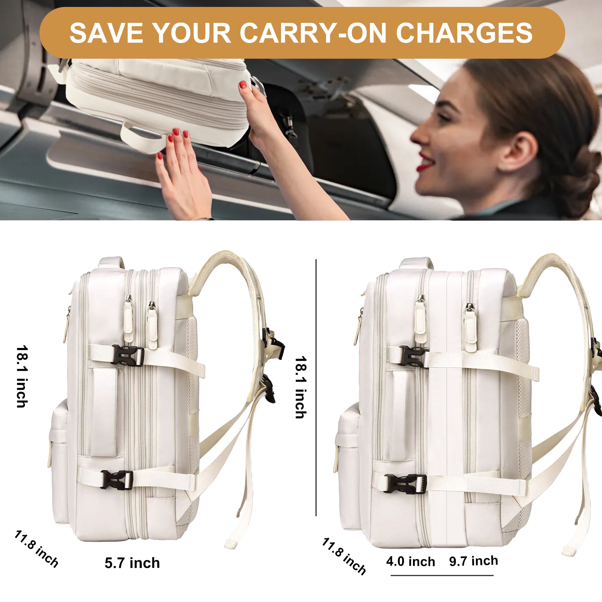 Travel Laptop Backpack for Women