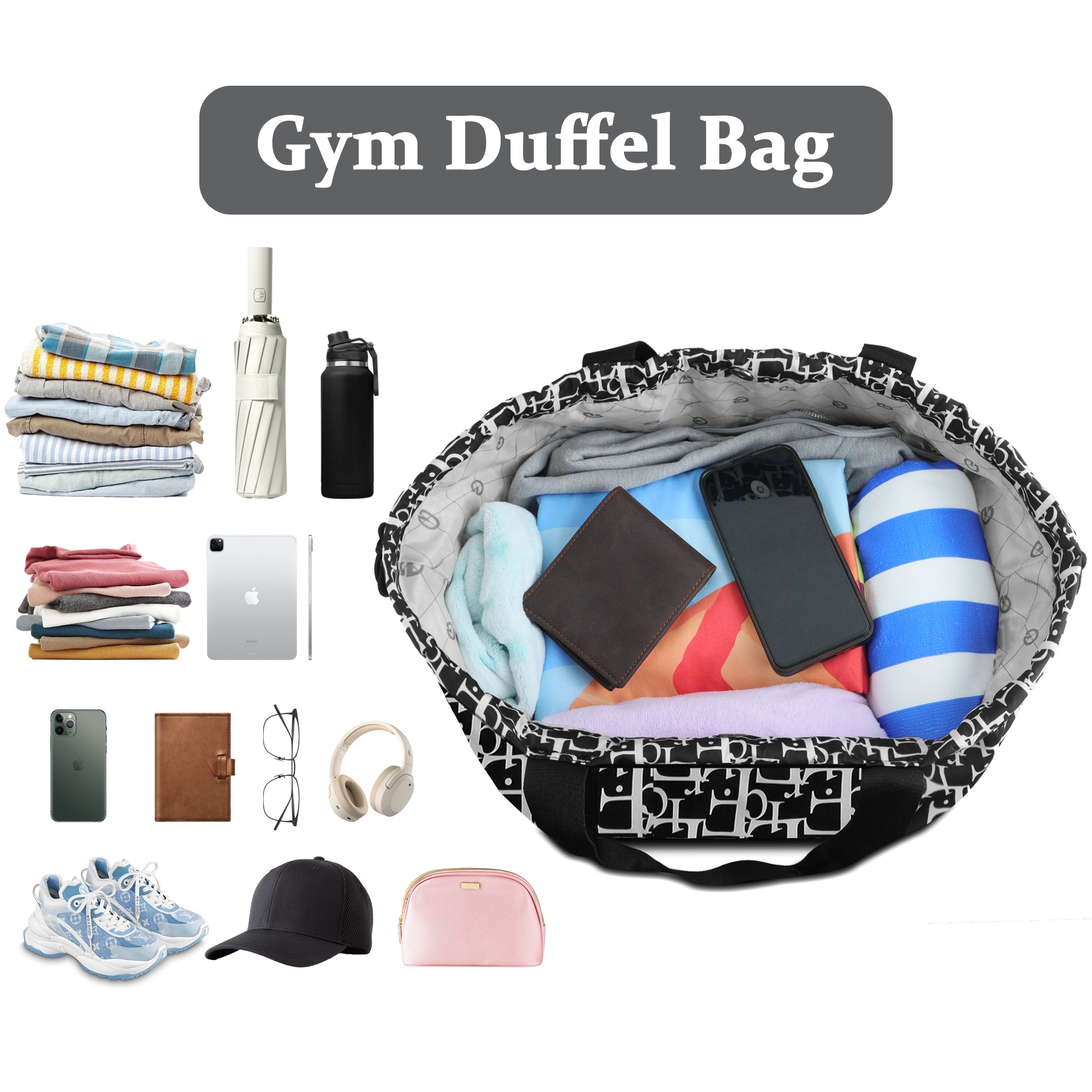 BAGMARVELL Women's Travel Duffel Bag
