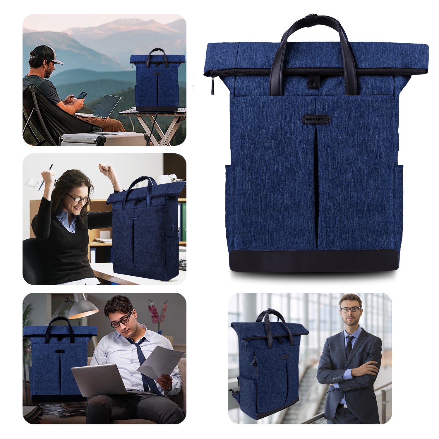Slim Urban Backpack for Men & Women