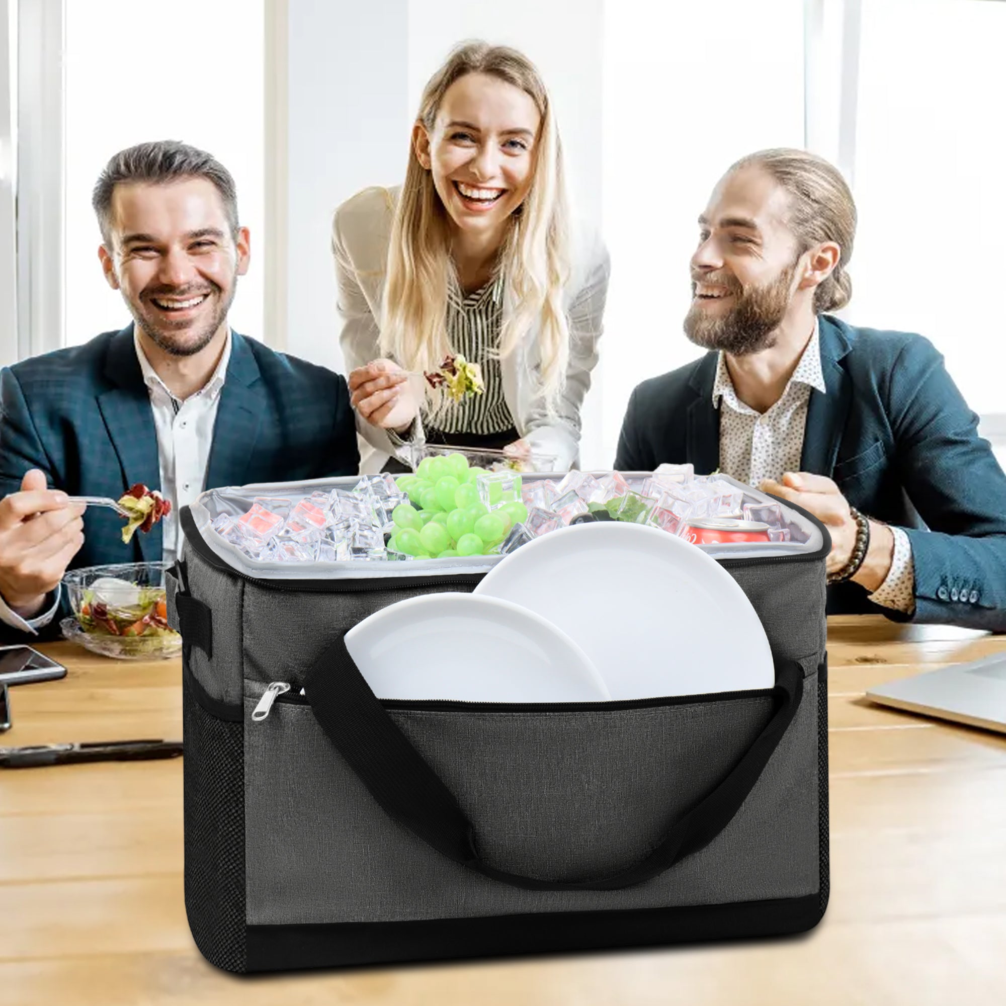 BAGMARVELL Large Insulated Lunch Bag
