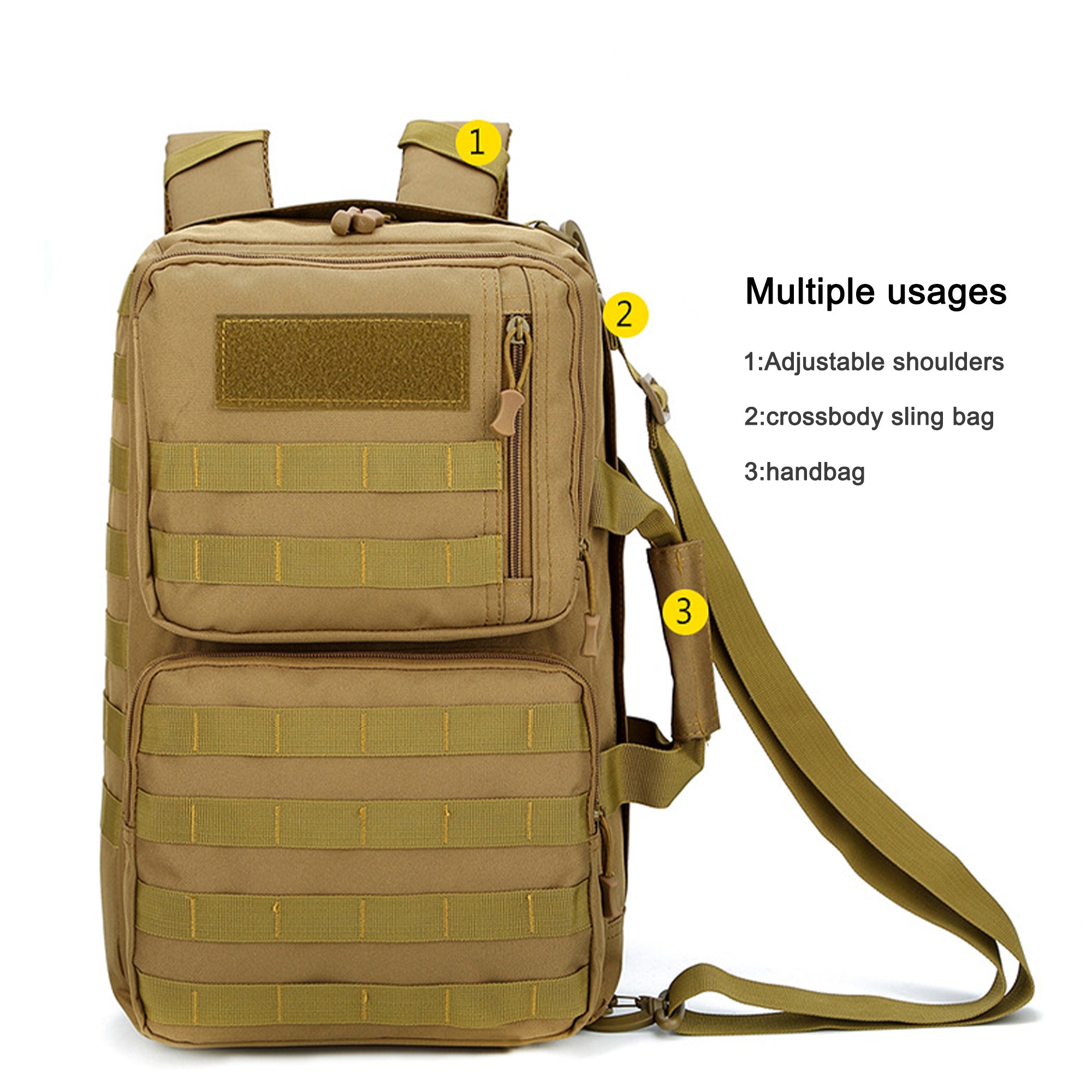 BAGMARVELL 3 in 1 Men's Tactical Backpack