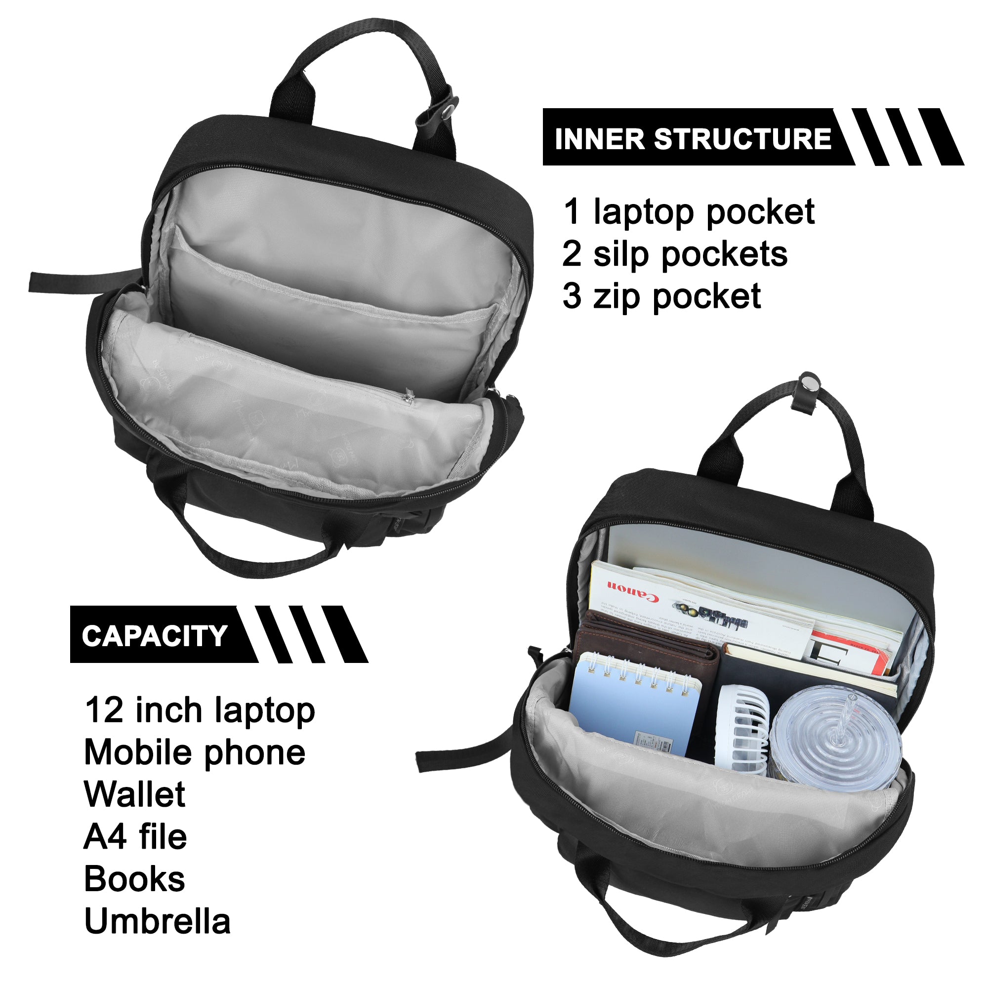 BAGMARVELL Daily Backpack for Women