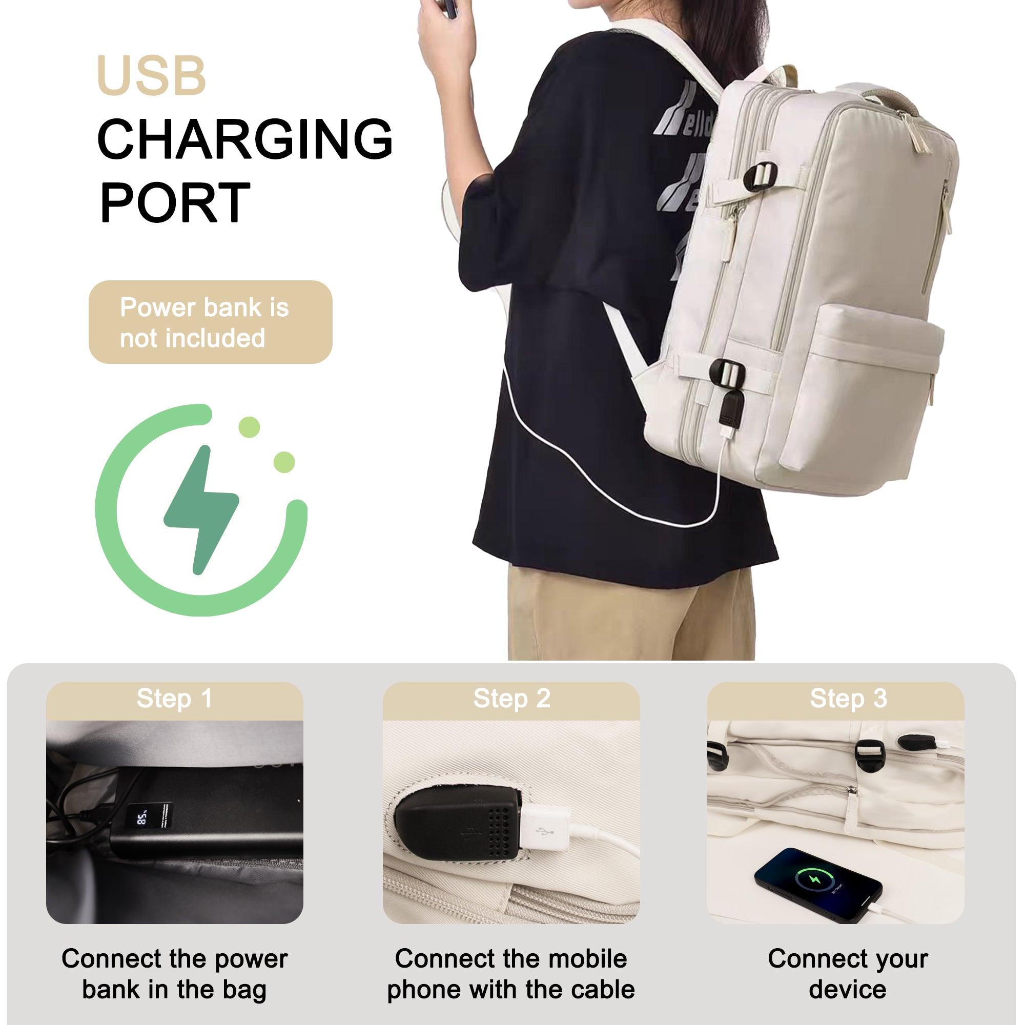 Travel Laptop Backpack for Women