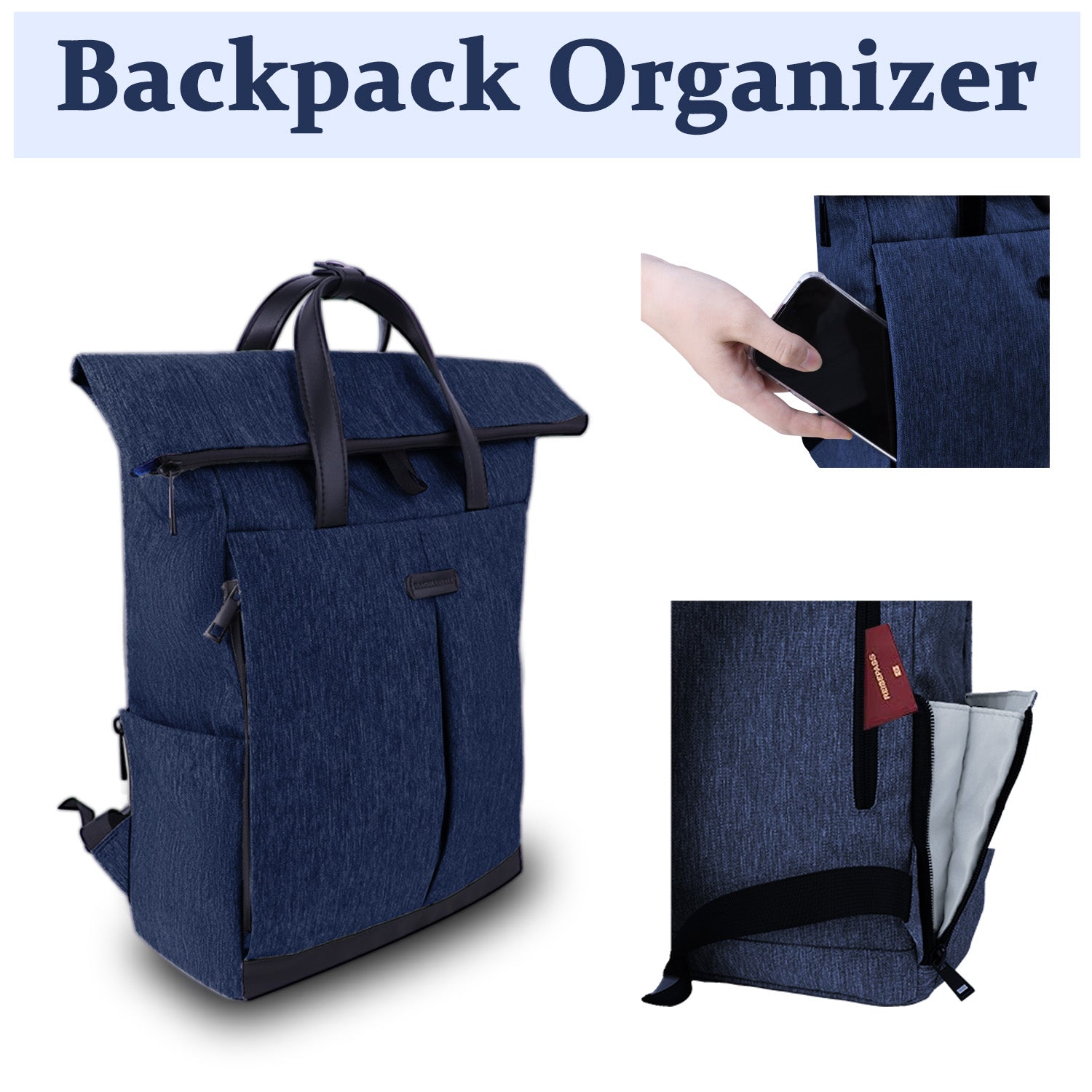 Slim Urban Backpack for Men & Women