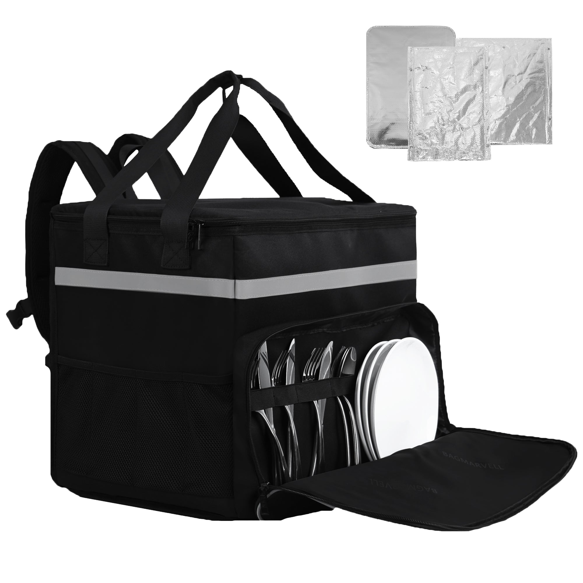 BAGMARVELL Food Delivery Backpack