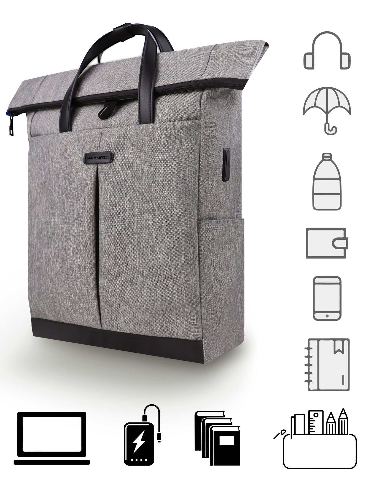Slim Urban Backpack for Men & Women
