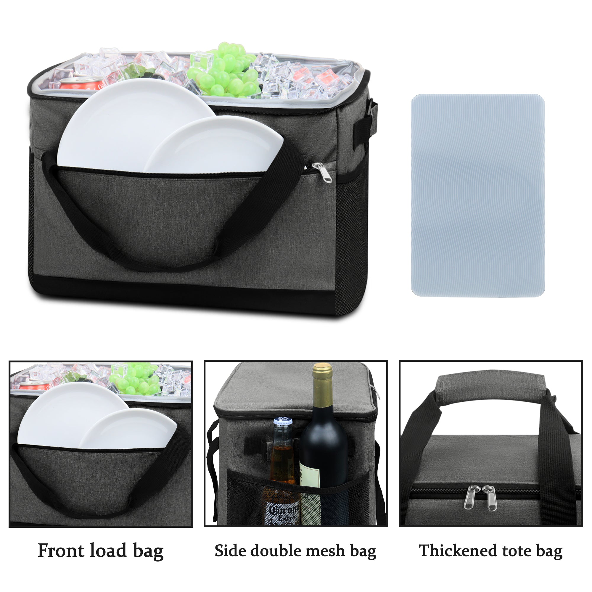 BAGMARVELL Large Insulated Lunch Bag